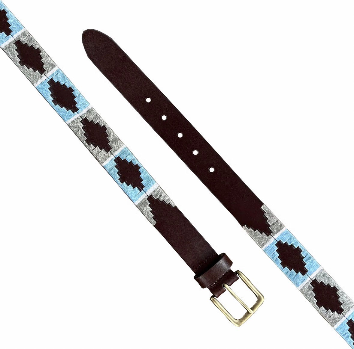 Grey & Light Blue Nordfors Belt