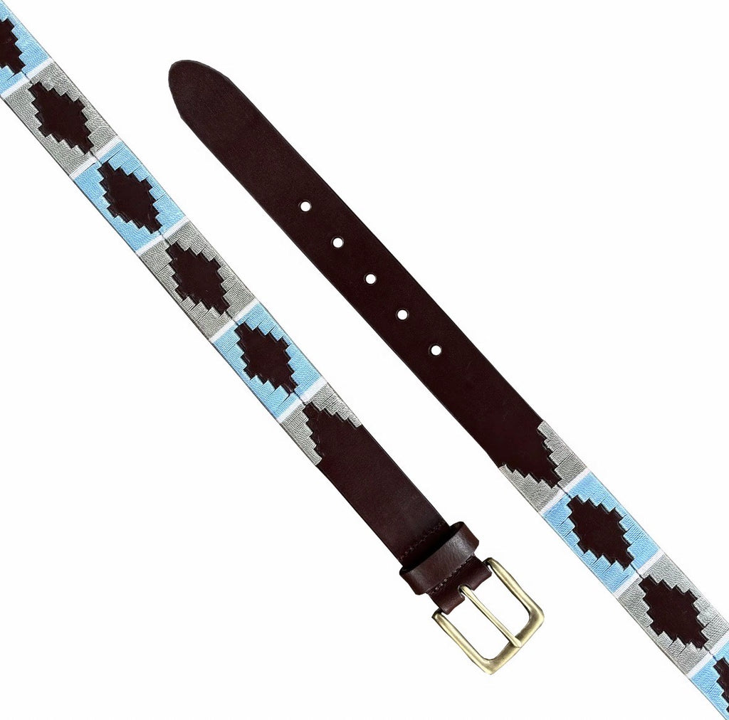 Grey & Light Blue Nordfors Belt